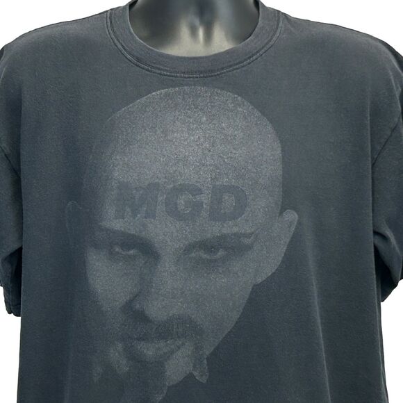 Vintage 90s MGD Halloween Miller Time T Shirt Mens L Large Beer Black Friday Tee - Picture 8 of 11